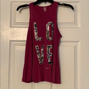 Betsy Johnson racerback tank